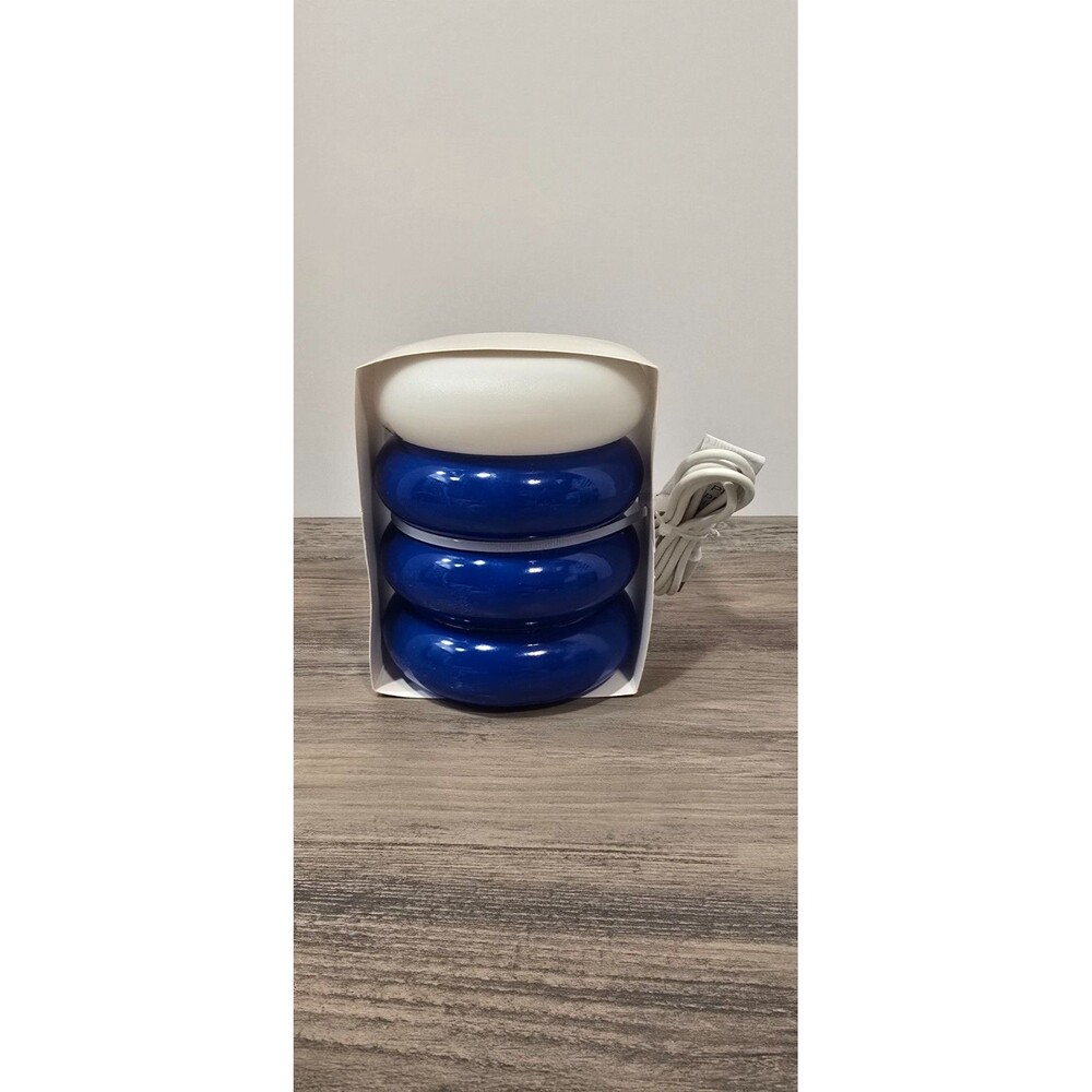 BLUE Room essential. Jewelry Storage Lamp with Rechargeable Battery LED Light.